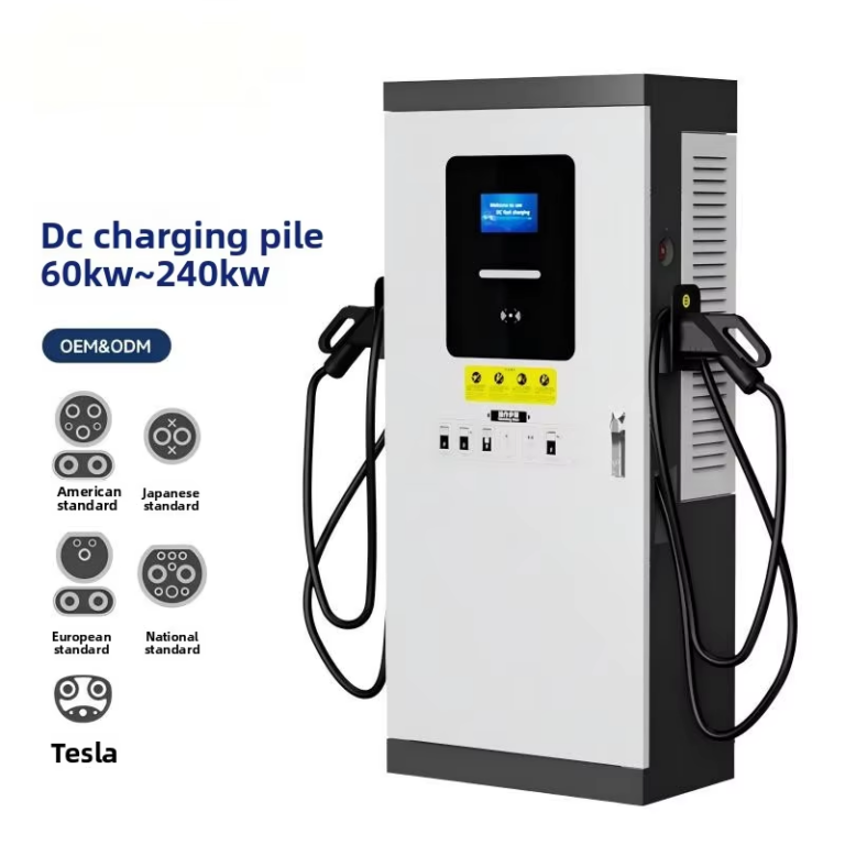 TRESUN-TECH 120/160/180kW DC EV charger dual-gun cabinet