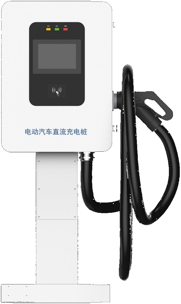 TRESUN-TECH 20/30kW DC EV charger post with 7-inch interface