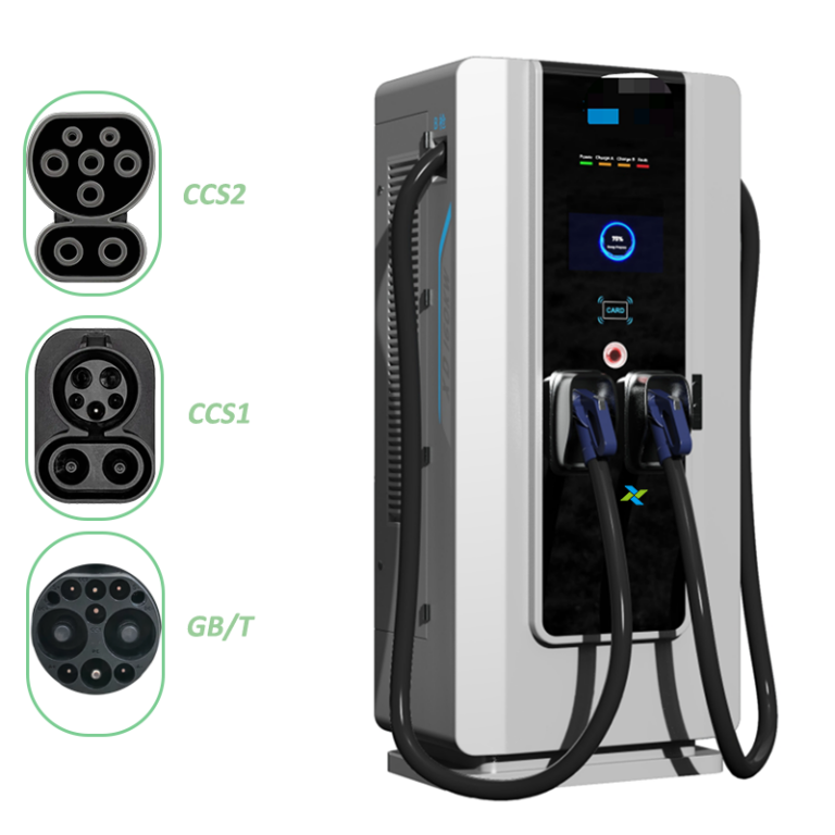 TRESUN-TECH 80/120/160kW DC EV charger with dual front connectors